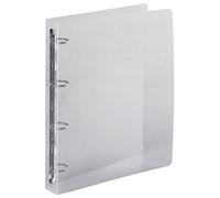 Classeur 4 anneaux 30 mm polypropylene crystal - a4 maxi