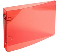 Classeur pour Fiches Bristol 100x150 2 Anneaux 25mm Polypropylene Crystal Colours