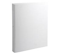 Classeur remborde polypropylene 2 anneaux ronds de 25mm sur 3eme de couverture