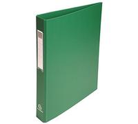 Classeur remborde polypropylene 4 anneaux ronds de 25mm sur 3eme de couverture