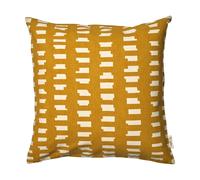Classic Collection Funda de cojín Ikat Block 50x50 cm Amarillo