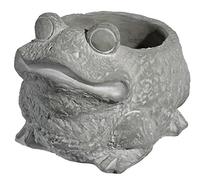 Classic Home and Garden 9/3462/1 Cement Buddies - Macetero (tamaño Grande), diseño de Rana
