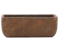 Classic Home and Garden Dakota Trough, Rust, L