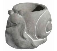 Classic Home and Garden - Maceta de Caracol de Cemento, Natural, L