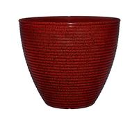 Classic Home & Garden Maceta, Color Rojo Lava