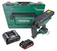 Clavadora a batería Prebena PKT-3-J55, 18 V, 16 - 55 mm, CAS + 1 batería LiHD de 4,0 Ah + cargador