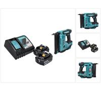 Clavadora de cabeza embutida a batería Makita DBN 500 RF, 18 V, 15-50 mm + 2 baterías de 3,0 Ah + cargador