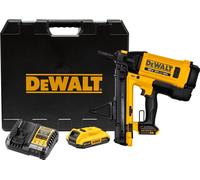 Clavadora DeWalt 18V DGN845D1, modelo a gas C6, con sistema Track-It, 1 batería de 2,0Ah, ángulo de 15°, capacidad de clavos de 13-40 mm