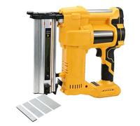 Clavadora inalámbrica de 2 pulgadas de 18GA compatible con Dewalt 20 V, pistola de clavos 2 en 1 sin escobillas y pistola de grapas con clavos F50 y grapas K440 para carpintería en el hogar