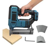 Clavadora inalámbrica para batería Makita de 18 V (solo herramienta), pistola eléctrica 2 en 1, calibre 18, sin escobillas con 2000 clavos para carpintería de madera, 2 modos (para Makita)