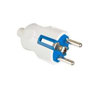 clavija 2p+t 16a 250v blanco (retractilado) solera 1428