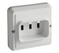 Clavija bipolar 25A 250V para cocina, ideal para electrodomésticos y conexiones seguras en ambientes culinarios.