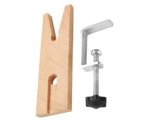 Clavija de madera para banco con abrazadera en C resistente y clips | Abrazadera de Mesa de Joyería cortar pulir taladrar carpintería taller garaje