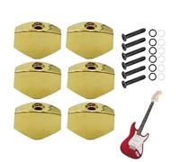 Clavijas de Afinación para Guitarra Acústica Juego de 6 Piezas de Perillas