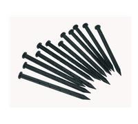 Clavitos de plástico para bordes 250 - 50 unidades - negro