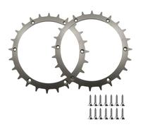 Clavos antideslizantes para césped robótico, clavos de rueda de acero, 2