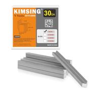 Clavos en V KIMSING de 7 mm, calibre 30 10,3 mm, 4000 unidades por caja, clavos en V galvanizados para la clavadora de marcos V1015, destinados a la fabricación de marcos y la carpintería
