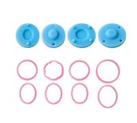 Clay Cutters Silicone Cutting - Non-Sticky Scalloped Edge Molds | Clay Earring Jewelry Making Tools for Home Travel Studio Art Projects Crafting Party Birthday