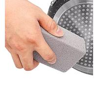 Cleaning Stone - Cleaning Brick BBQ Grill | BBQ CleaningBrick Oil Stain Remover - ABS Small Gray Block | Grill Rack Pan Scrubber CleaningTool Kitchen Use
