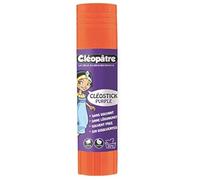 Cleopatre - Cleostick morado, palo de pegamento morado plástico reciclado en formato 8 gr