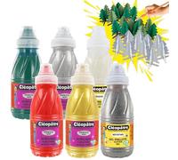 Cléopâtre - Kit de pintura acrílica para Navidad, colores surtidos, 250 ml