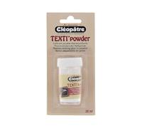 Cléopâtre - Pegamento en polvo para tela, transparente, 25 ml