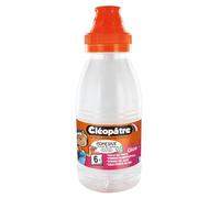 Cléopatre - Pegamento Transparente Fuerte L'Adhésive - Pegamento en Gel Ideal para Papel y Cartulina, Tareas Escolares a partir de 6 Años - Formato Recarga - 250g