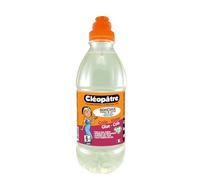 Cléopatre - Pegamento Transparente Fuerte L'Adhésive - Pegamento en Gel Ideal para Papel y Cartulina, Tareas Escolares a partir de 6 Años - Formato Recarga - 500g