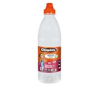 Cléopatre - Pegamento Transparente Fuerte L'Adhésive - Pegamento en Gel Ideal para Papel y Cartulina, Tareas Escolares a partir de 6 Años - Formato Recarga - 1L