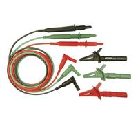 CLIFF CIH29916 - Set de cables de medición de seguridad (macho 4 mm, punta de prueba] 1.50 m Verde, Rojo, Negro 1 pc(s)