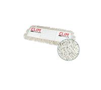 Clim Profesional - Recambio para Mopa Plana Industrial de Algodón de 15x100 CM. Limpieza y Barrido de Suelos. Elimina Polvo y Suciedad de Superficies. 100% Natural. Tamaño 100CM