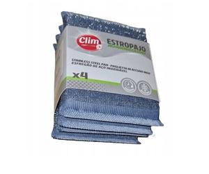 Clim Profissional Almohadilla Inox Pack 4
