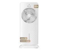 Climatizador Evaporativo EVVO AC750, 75W, Depósito 5.5L, 3 Velocidades, Temporizador 12h, Mando a Distancia