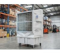 Climatizador Evaporativo Industrial 120L 750W | Enfriador de Aire Portátil de Gran Caudal | Humidificador y Purificador de Aire