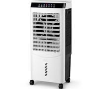 Climatizador Evaporativo Portátil 30L con Mando a Distancia, 160W, 3 Velocidades, Oscilación Automática, Temporizador 1-12h, Ventilador Evaporativo con Gel para Hogar y Oficina (KL-2)