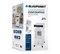 Climatizador evaporativo portátil con depósito de agua de 8 L, torre de ventilación, tamaño compacto, blanco CALIDAD ALEMAN BLAUPUNKT OJO ES UN CLIMATIZADOR NO AIRE ACONDICIONADO!!!