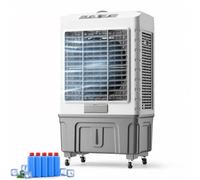 Climatizador Evaporativo Portatil Tanque 40L-80L, Potente Enfriador de Aire