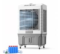 Climatizador Evaporativo Portatil Tanque 40L-80L, Potente Enfriador de Aire