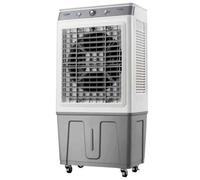 Climatizador Evaporativo Silencioso, 3 Velocidades,Tanque de 35L,3 en 1 Ventilador Silencioso Temporizador 7.5H,Oscilación Para El Hogar Y La Oficina