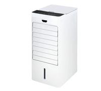 Climatizador küken de diseño portátil 80W - Rejilla frontal de 200x290 mm - 3 modos de aire y 3 velocidades - Incorpora temporizador de 7,5 horas - Caudal de aire: 6,7 m3 / minuto.