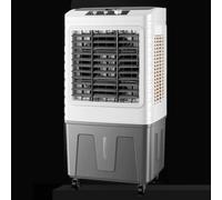 Climatizador Modo Evaporativo 50L Sin Tubo Exterior Triple Función: Frío Humidificador y Ventilación Aire Acondicionado Portátil con 4 Acumuladores de Frío 3 Velocidades Ventilador de Enfriamientoco