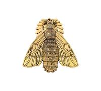 Clip de libro de aleación antigua con pez estrella 3D, polilla dorada | Elegante marcador de página metálico con detalles de polilla y marino para uso en cuadernos