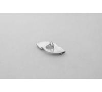 Clip de soporte horizontal con orificio para pendiente, 24-26 mm - blanco
