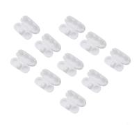 Clips de conector de plástico para cable ciego compatibles con cadena de 10 bolas para cortinas romanas y verticales (10 piezas)