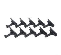 Clips de drenaje solares para panel, 10 soportes negros de protección contra la lluvia para módulo fotovoltaico e 30 mm, 35 mm, 40 mm, marcos de mantenimiento al aire libre (30 mm)