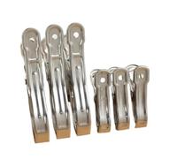 Clips De Inoxidable JardíN Pinzas for Ropa De Secado De Acero Inoxidable, Pinza for Ropa for Calcetines, Abrazadera De Almacenamiento Colgante Antideslizante