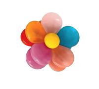 Clips Imantados para - Almacenamiento Magnético de Alimentos con Forma de Flor | Imanes Sujeción Frigorífico | Para Snacks de Cocina, Pan, Pizarras Blancas, Fotografías, Obras de Arte, Aulas, Baños y