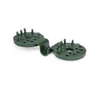 Clips para sujetar redes sombreadoras, bungee cord clips, modelo verde