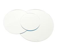 CLISPEED Accesorios para Fotografía Espejo Acrílico Redondo 3 Piezas, Tablero Espejo Plata de Acrílico Fácil de Usar para Joyería y Maquillaje