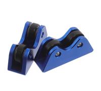 CLISPEED Comprobador de Rectitud Herramienta Precisa para Tacos de Billar Snooker en Metal Azul para Calibración y Mantenimiento Pack de 2 Piezas Durante Sesiones de Práctica de Billar